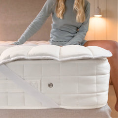 Putnams Natural 100% British Wool Mattress Topper