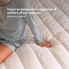 Putnams Natural 100% British Wool Mattress Topper