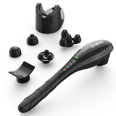 RENPHO Cordless Hand Held Massager - Dock Charged - Black