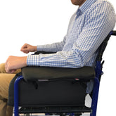 Memory Foam Wheelchair Arm Rest Cushion (Pair)