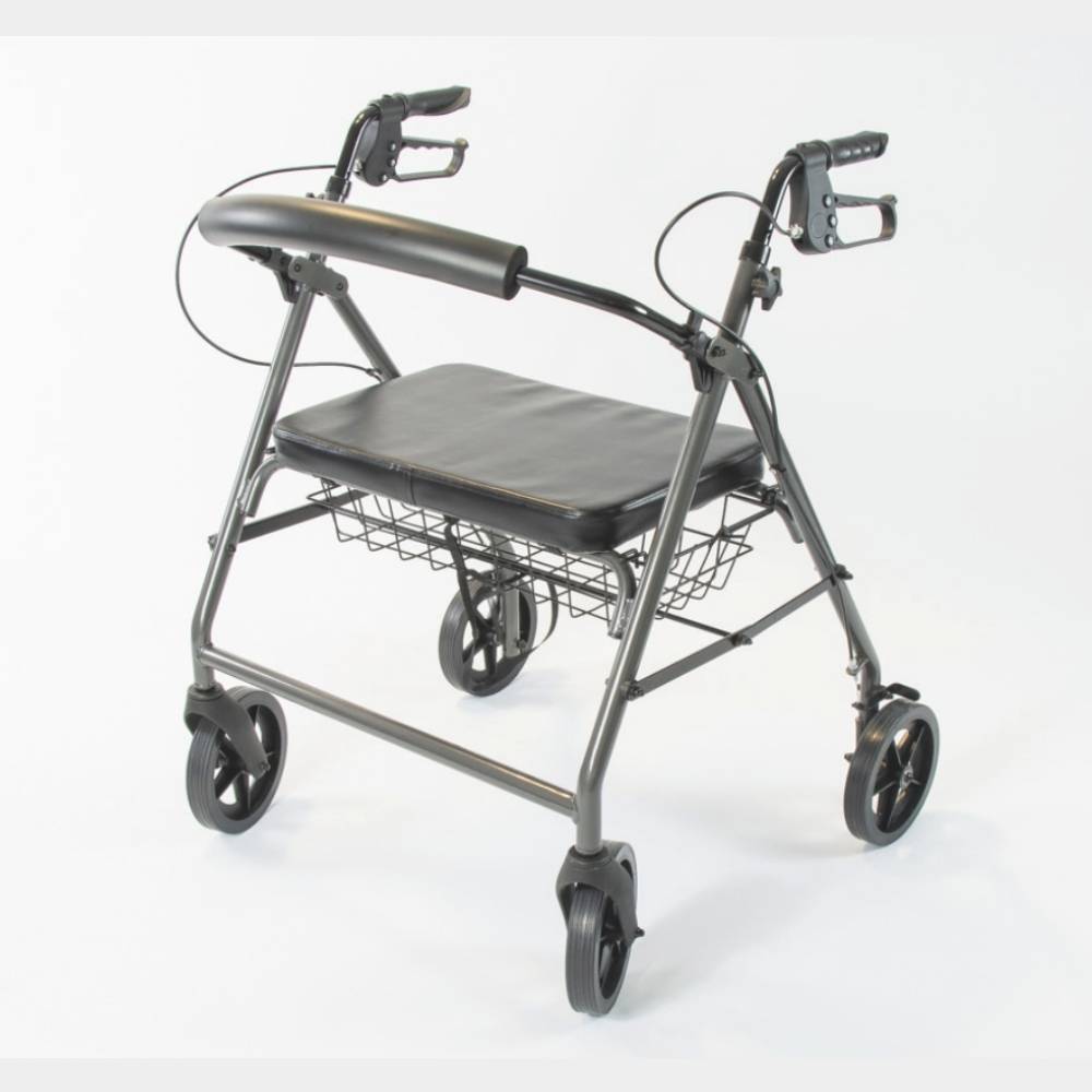 NRS Healthcare Bariatric 4 Wheel Aluminium Rollator