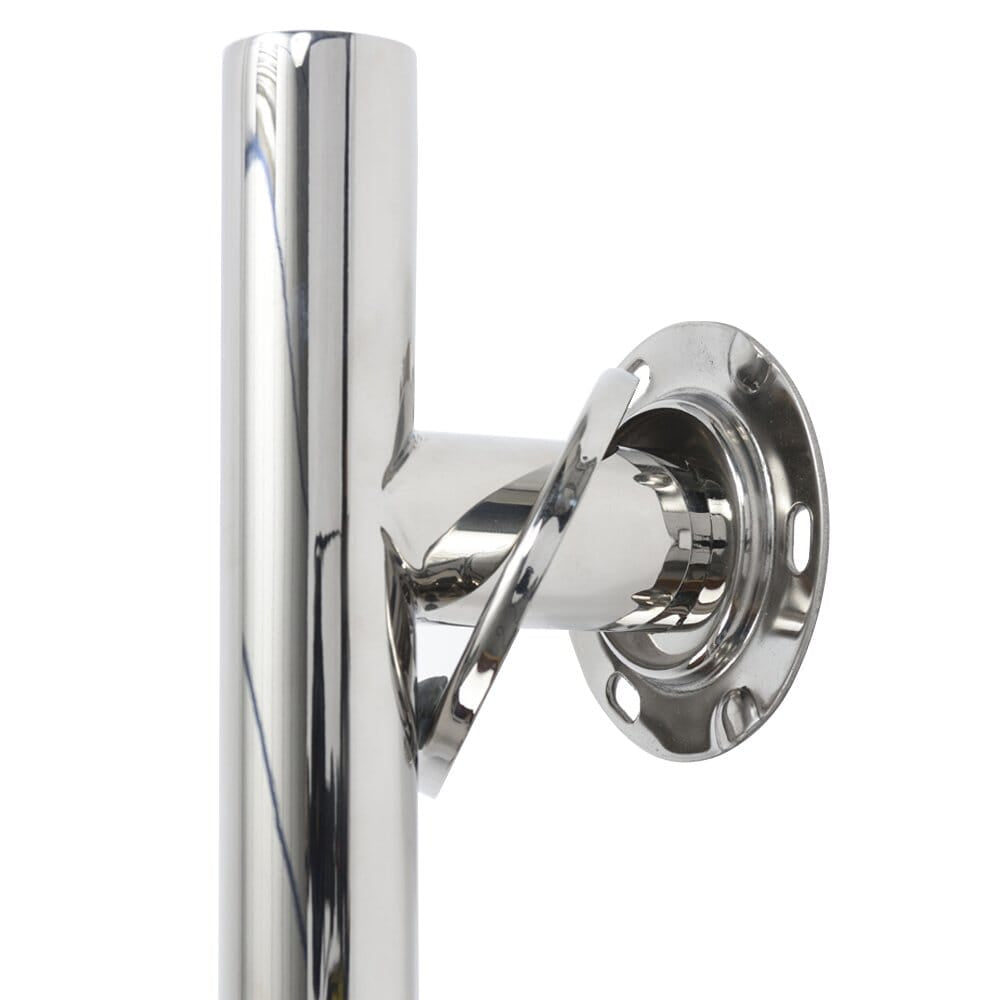 NRS Healthcare Spa Stainless Steel Grab Rail - Curved