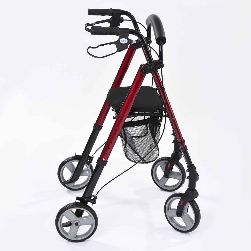 NRS Healthcare 4 Wheel Lightweight Rollator