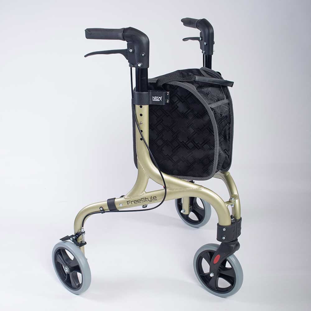 NRS Healthcare Freestyle 3 Wheel Rollator