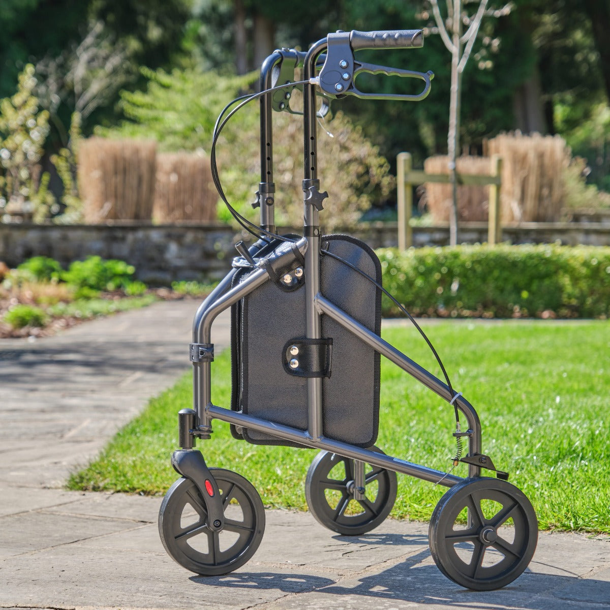 NRS Healthcare 3 Wheel Aluminium Rollator