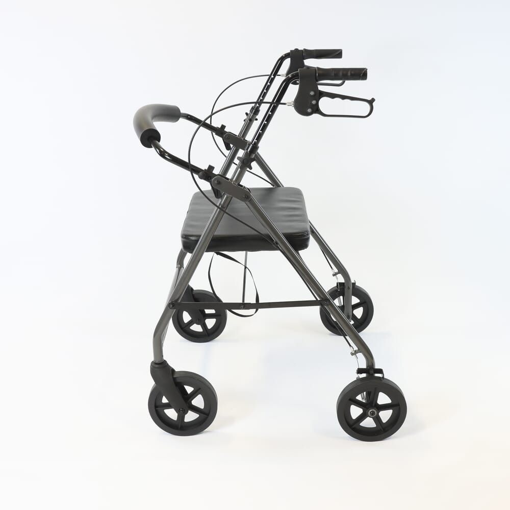 NRS Healthcare Bariatric 4 Wheel Aluminium Rollator