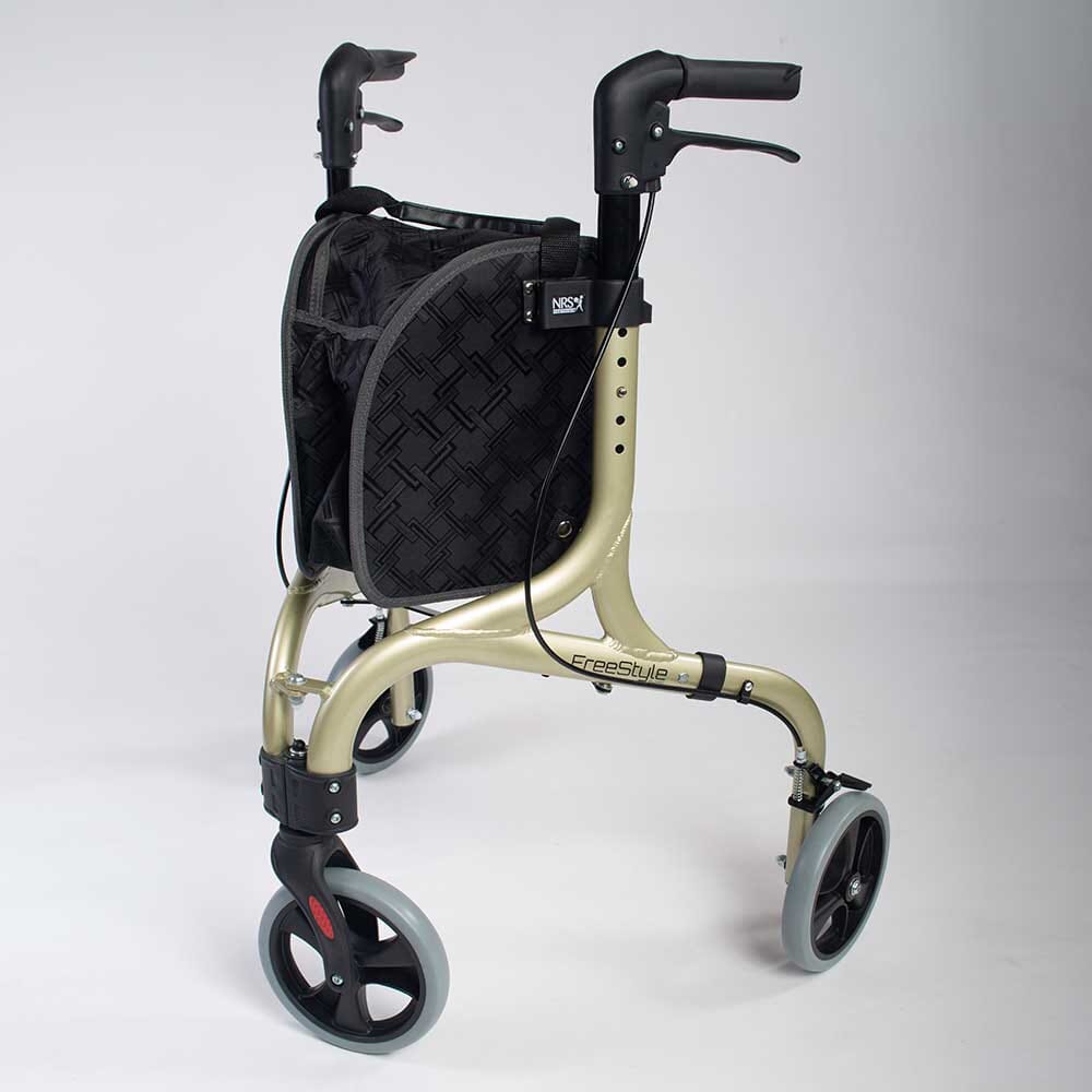 NRS Healthcare Freestyle 3 Wheel Rollator