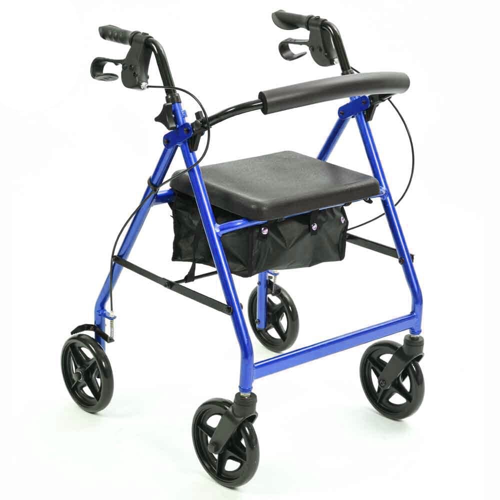 NRS Healthcare A-Series Lightweight 4 Wheel Rollator