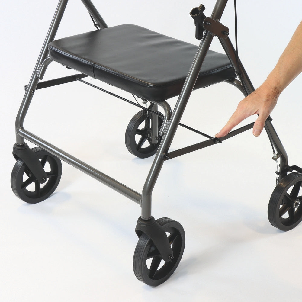 NRS Healthcare Bariatric 4 Wheel Aluminium Rollator