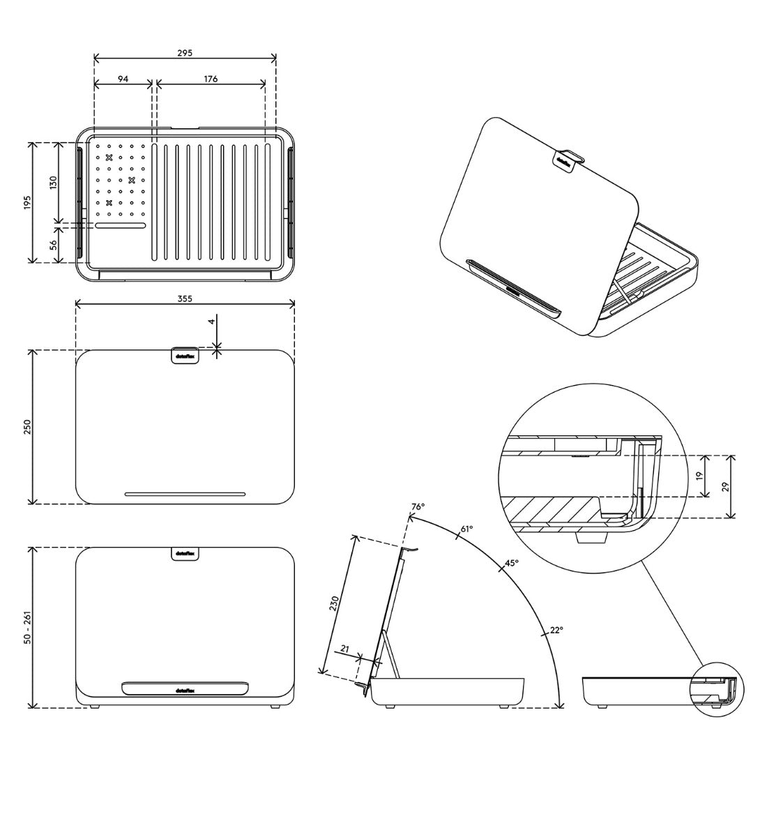 Addit Bento Ergonomic Toolbox