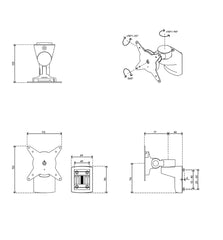 Viewlite Monitor Arm - Rail 402