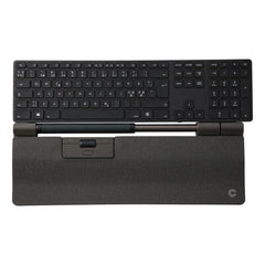 Contour Design RollerMouse Pro (Wired) with Extended wrist rest in fabric Dark Grey