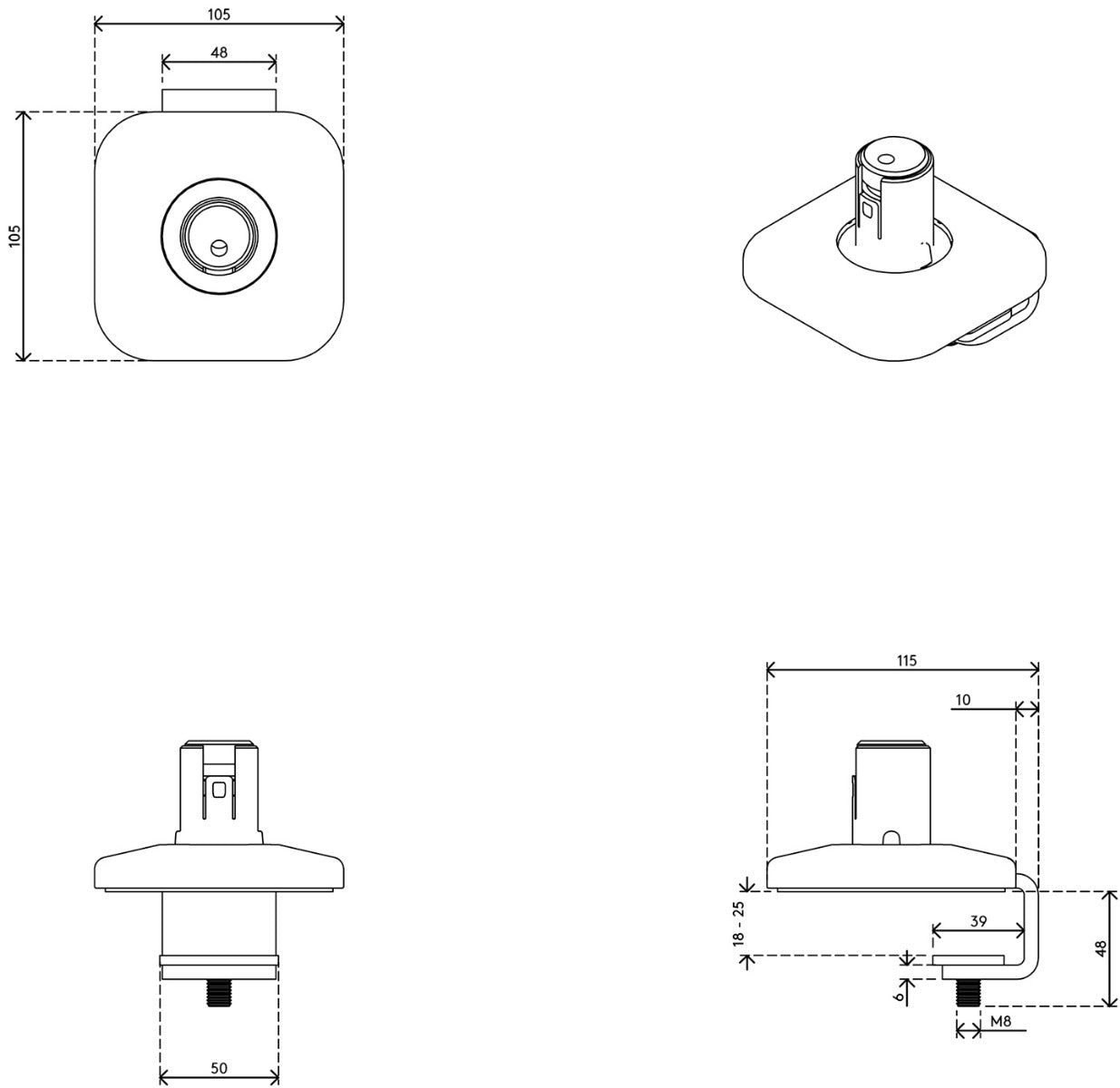 Viewprime Desk Clamp S - Mount 930