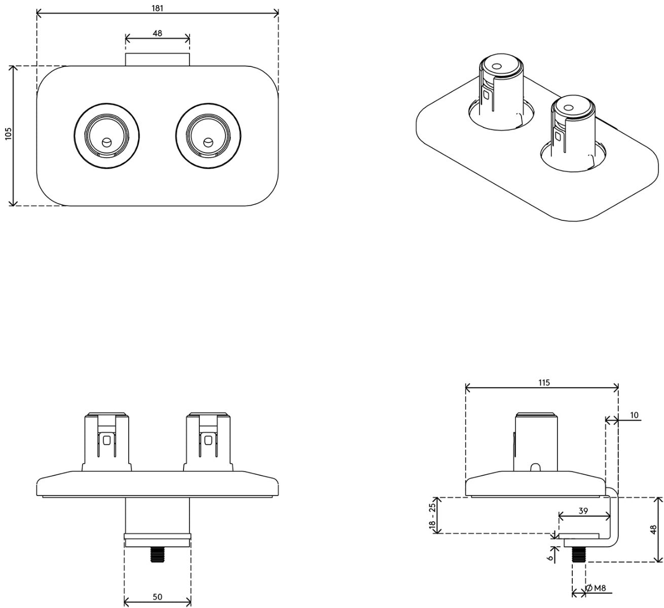 Viewprime Desk Clamp S - Mount 940