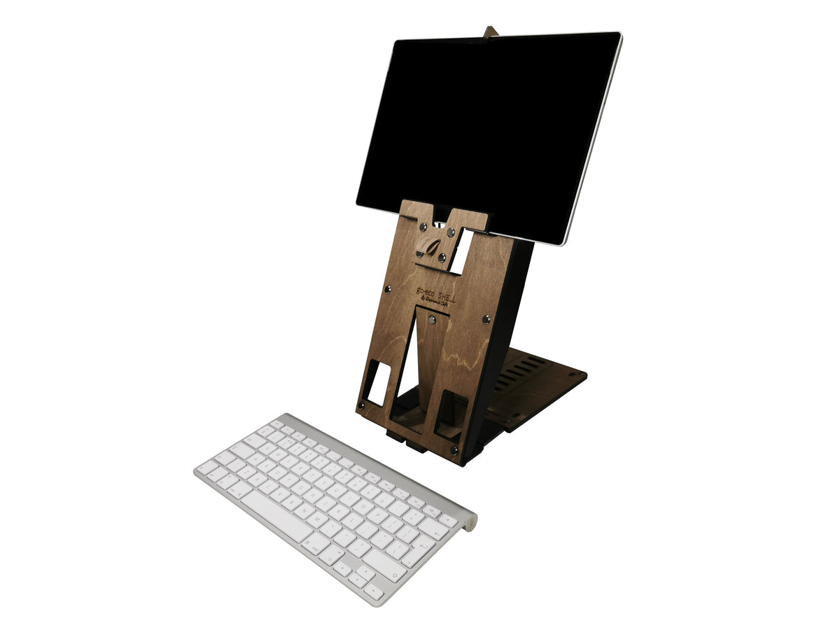 Stand Up Computer Shell Ergonomic Cafe Go Eco - Shell Laptop Stand