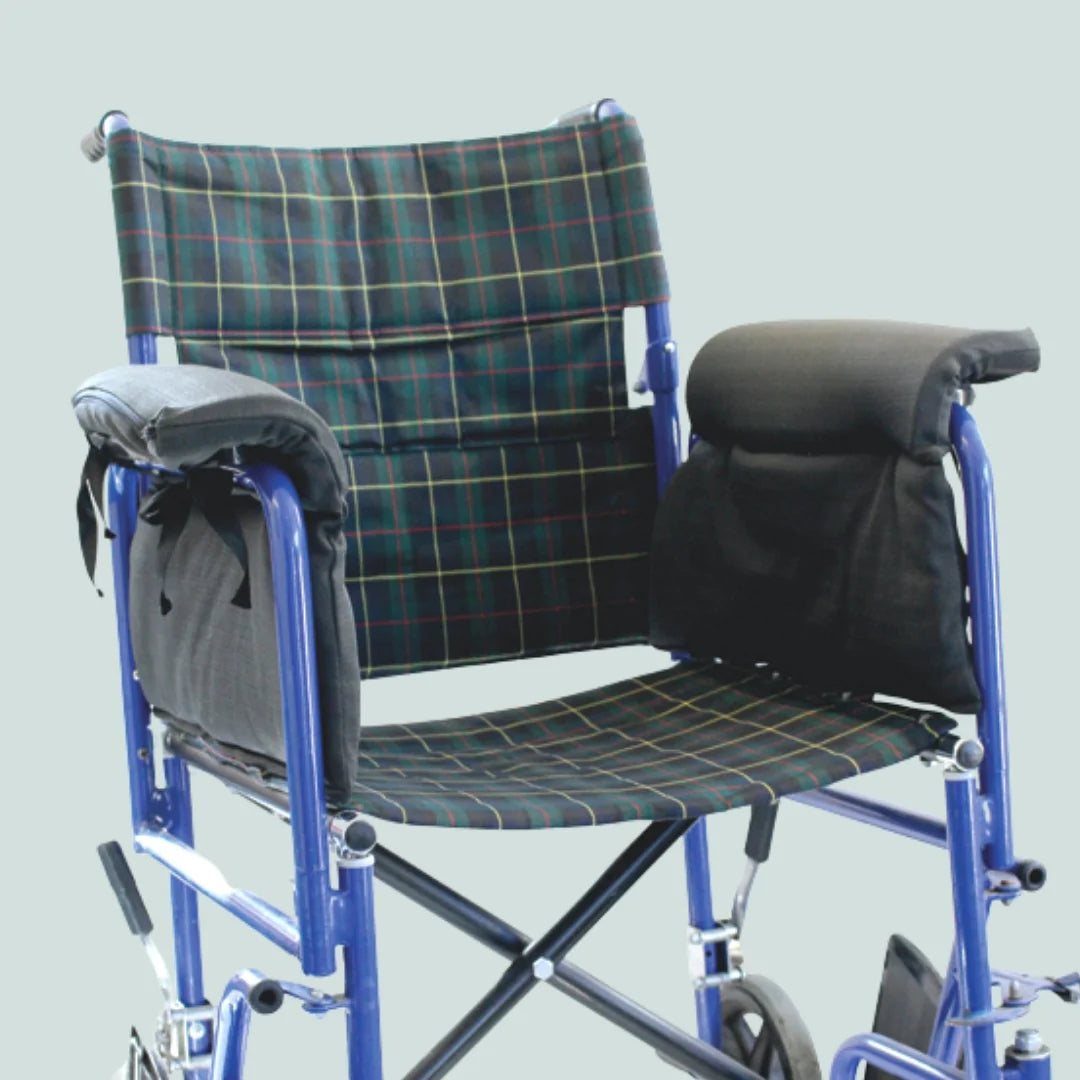 Memory Foam Wheelchair Arm Rest Cushion (Pair)