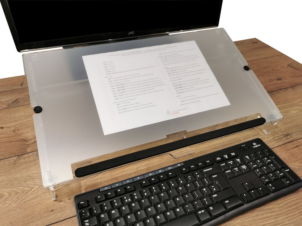 Ergonomic Cafe Prowriter Document and Book Holders