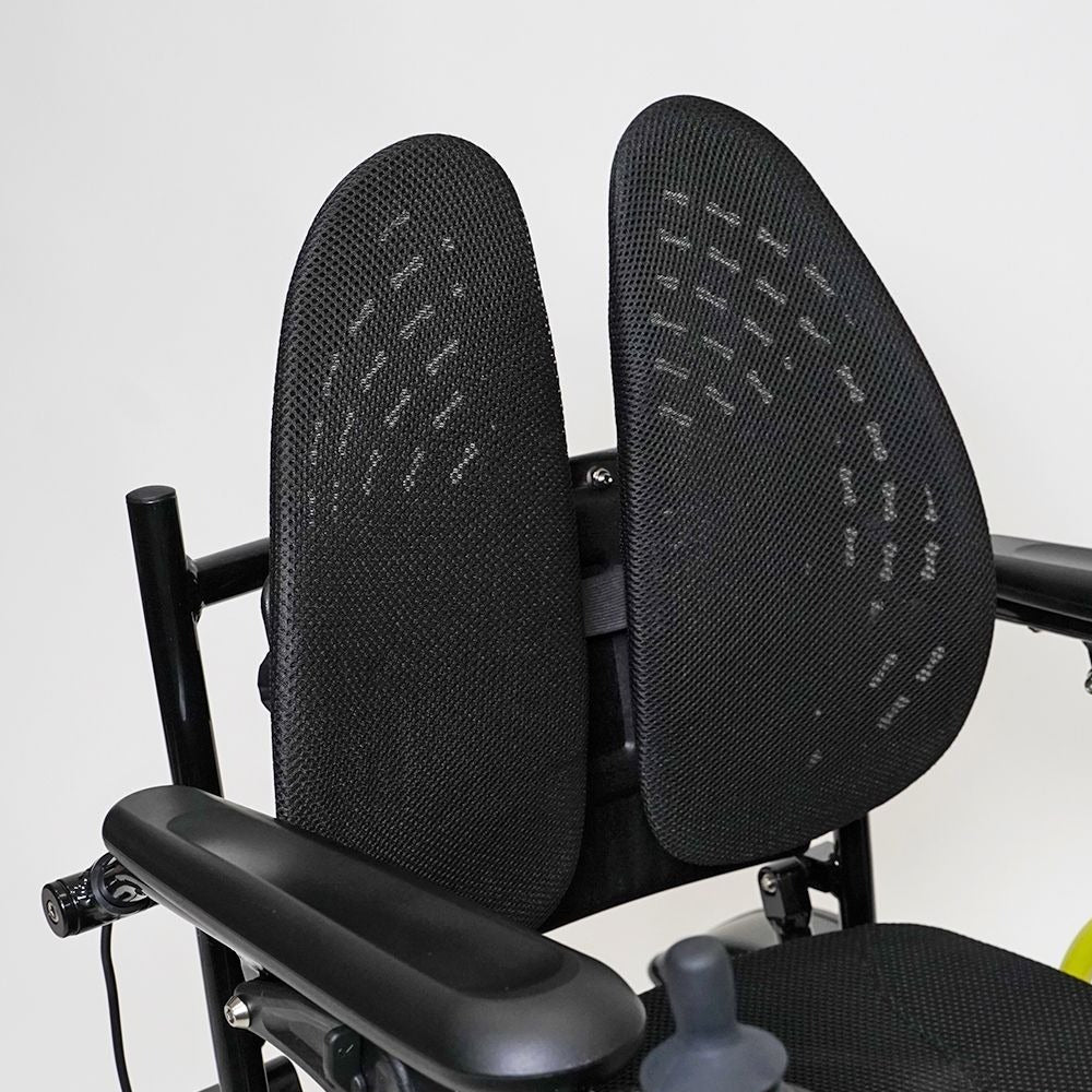 JBH Folding Electric Wheelchair with Headrest