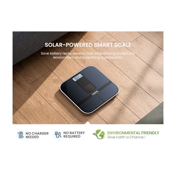 RENPHO Elis Solar 2 - Smart Body Scale - ITO - BLE