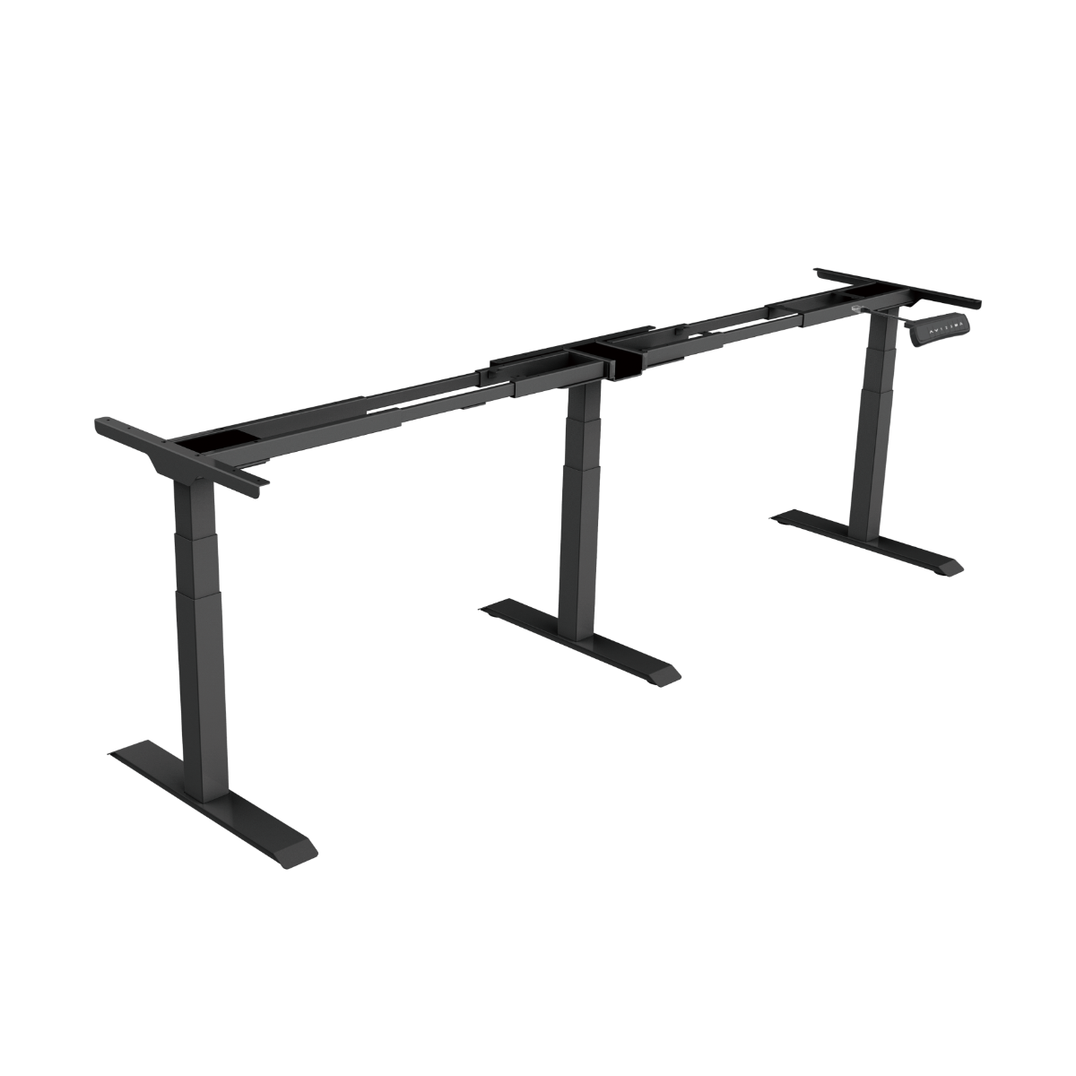 Adjustable Sit/Stand Desk - Triple Motor Frame - Corner Desk