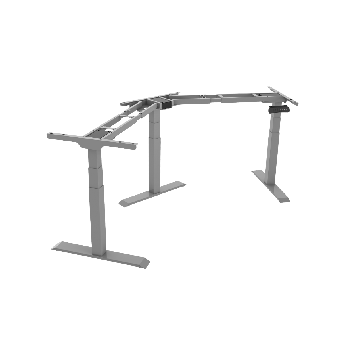 Adjustable Sit/Stand Desk - Triple Motor Frame - Corner Desk