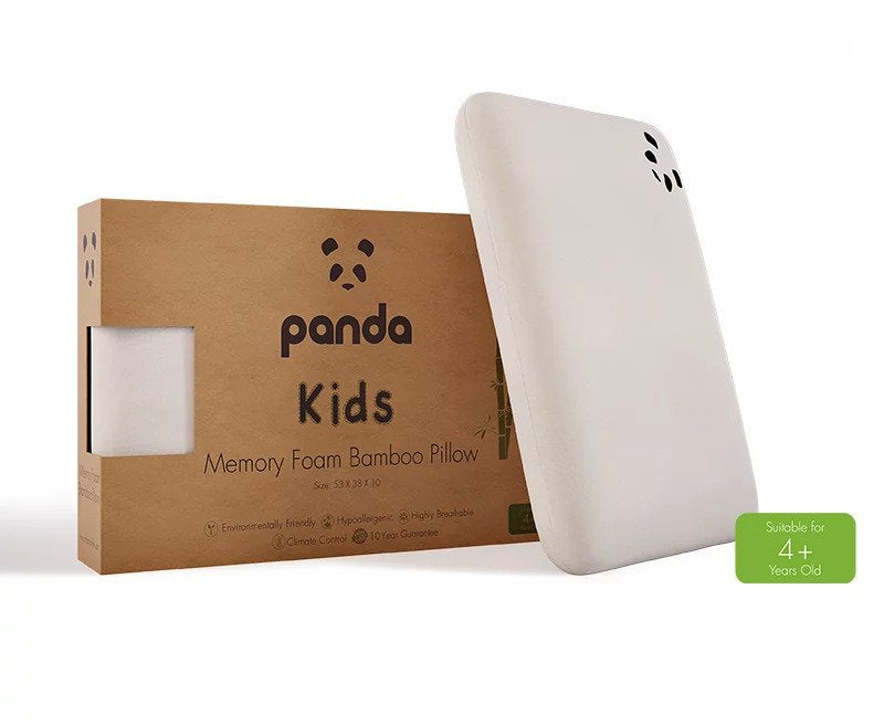 Panda Kids Memory Foam Bamboo Pillow (4+ Years) - Main Image