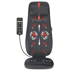 RENPHO Neck & Back Massage Cushion - S-Shaped - Black