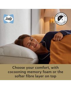 Sealy Dual Comfort Memory Foam Pillow