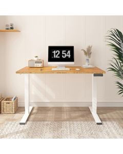 Our adjustable desk in a home