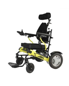 JBH Folding Electric Wheelchair with Headrest