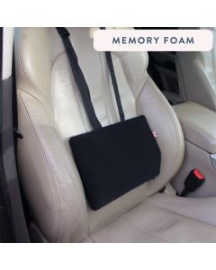 Duo Car Back Support Cushion - Memory Foam