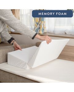 Memory Foam Travel Folding Acid Reflux Bed Wedge - Travel Bag