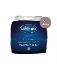 Silentnight Impress Memory Foam Mattress Topper – 5cm