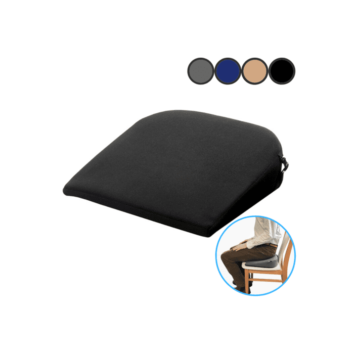11 Degree Coccyx Cut Out Sitting Wedge Cushion - Office Chair Car Seat UK  Made