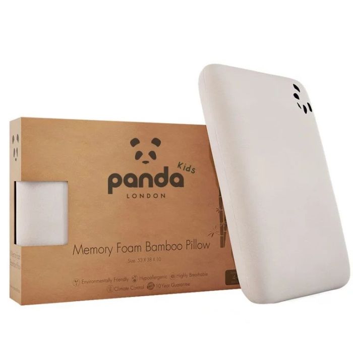 Panda Kids Memory Foam Bamboo Pillow