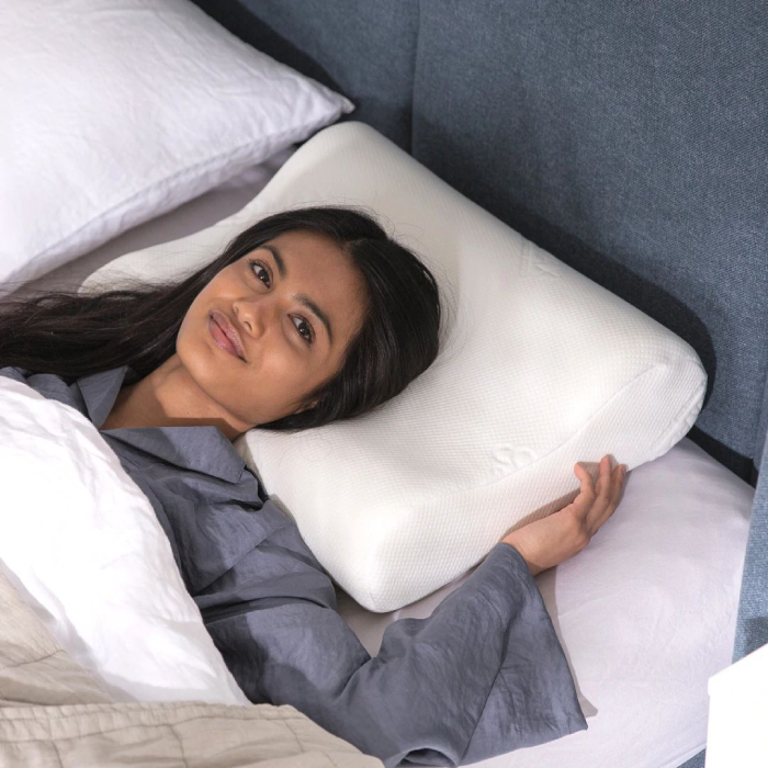 Anti-Snore Memory Foam Contour Pillow