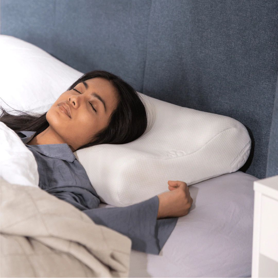 Anti-Snore Memory Foam Contour Pillow